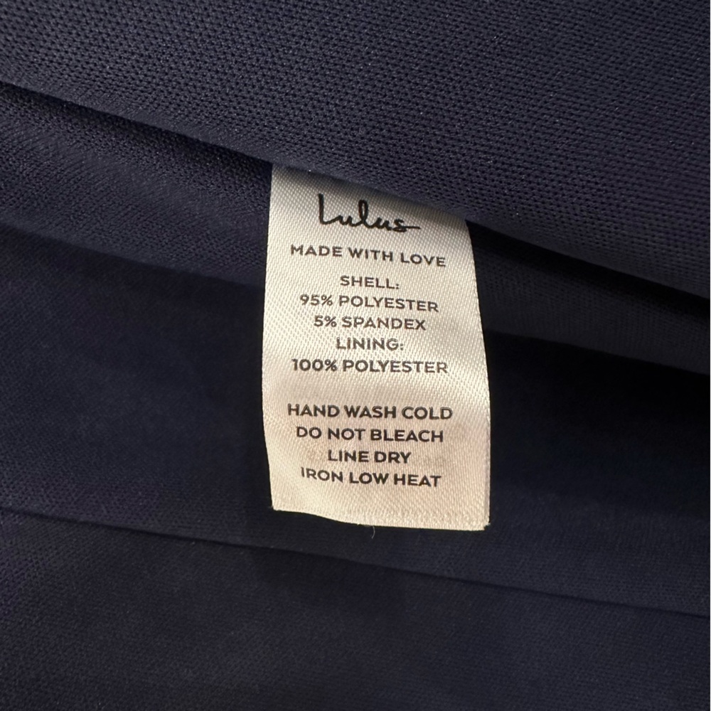 Lulu’s Promise of Forever Blue Velvet Column Maxi Dress NEW WITH TAGS small - Picture 14 of 16